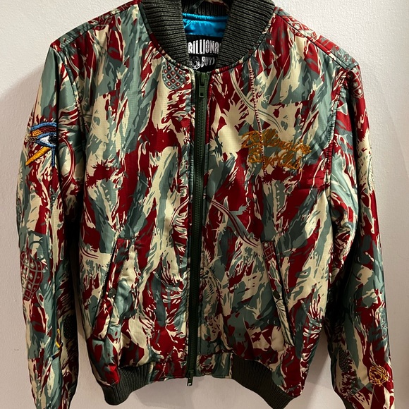 Billionaire Boys Club | Camouflage-print bomber jacket | Size Small - Picture 2 of 7